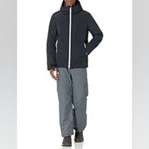 Amazon Essentials Men's Long-Sleeve Insulated Water-Resistant Hooded Snow Jacket